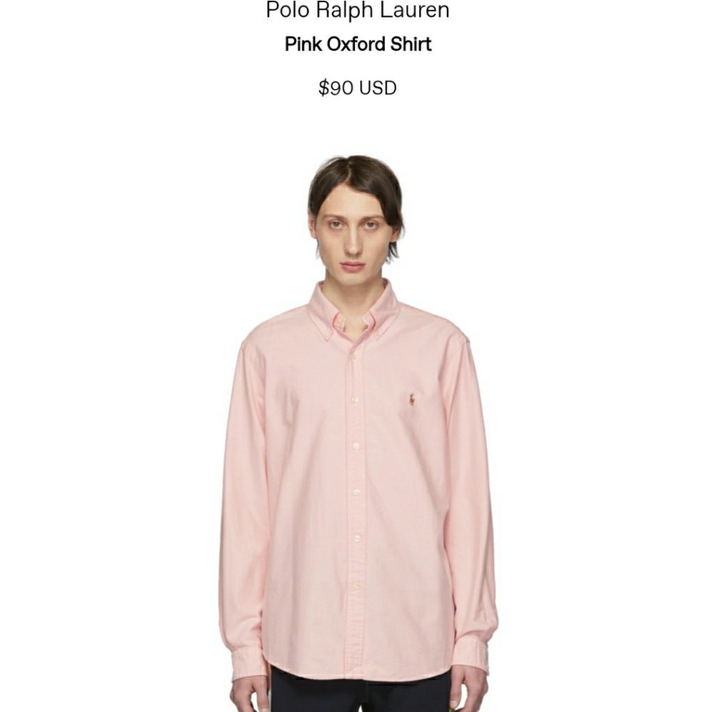 DONATED Ralph Lauren Polo Oxford Shirt classic fit